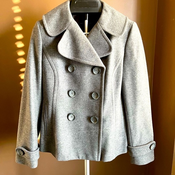 Banana Republic wool coat - grey - Picture 3 of 8